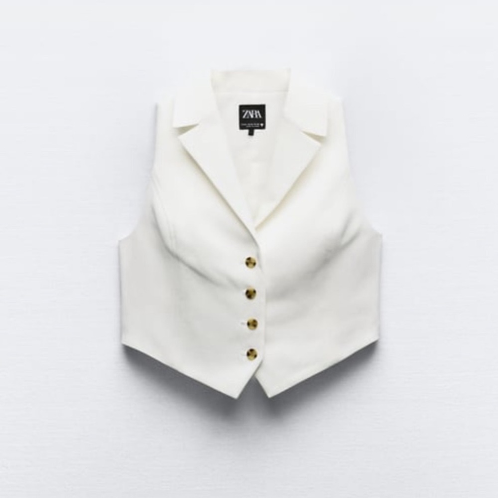 Zara cut out vest
